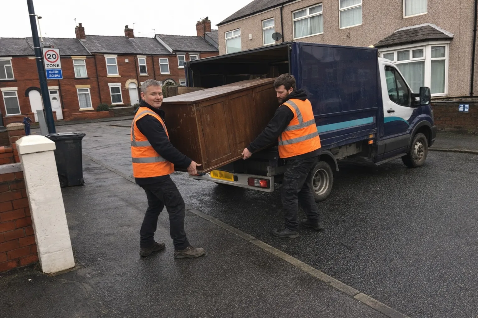 Our professional rubbish removal team